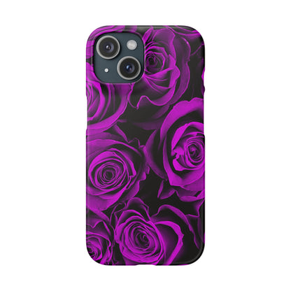Snap Phone Case – Amethyst Roses