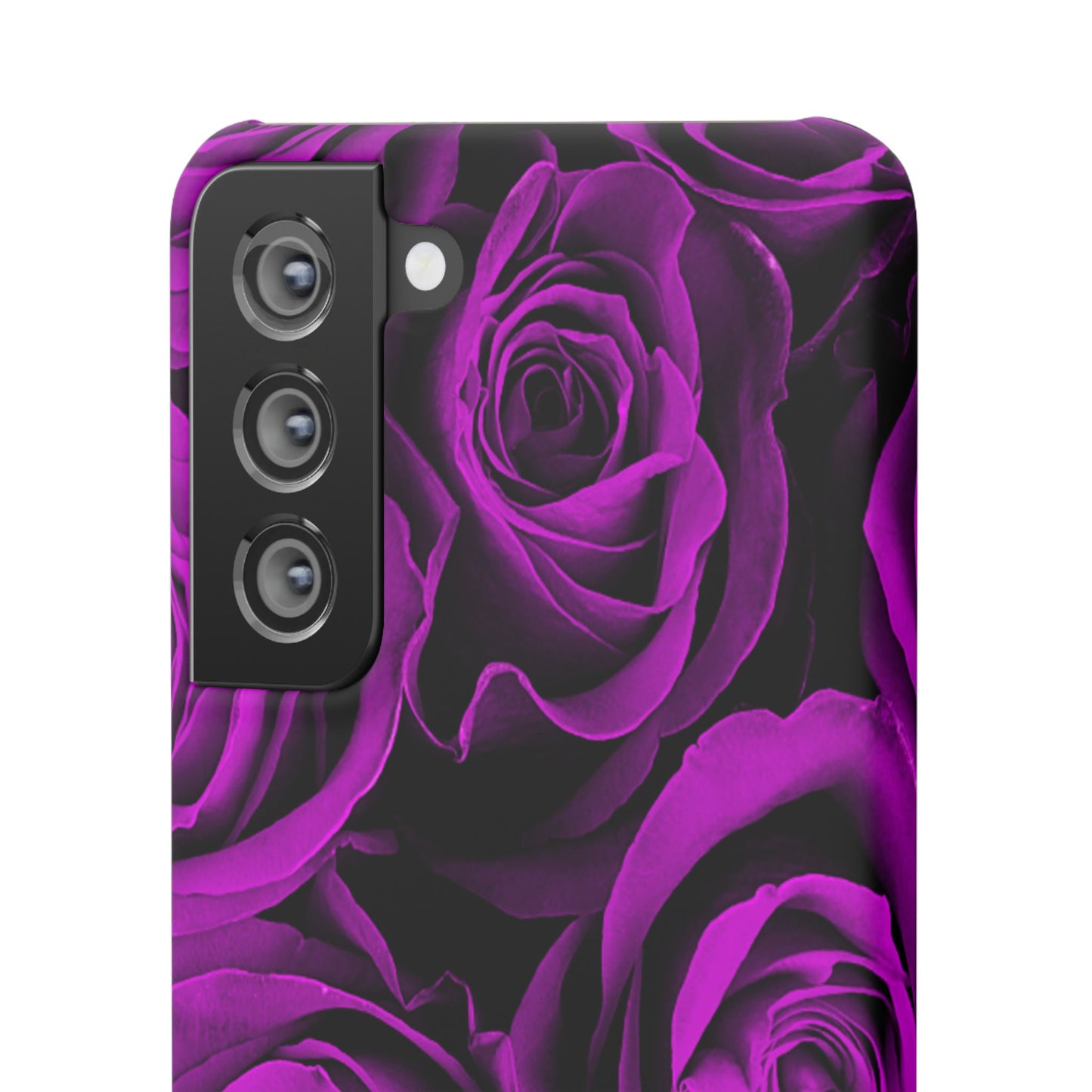 Snap Phone Case – Amethyst Roses