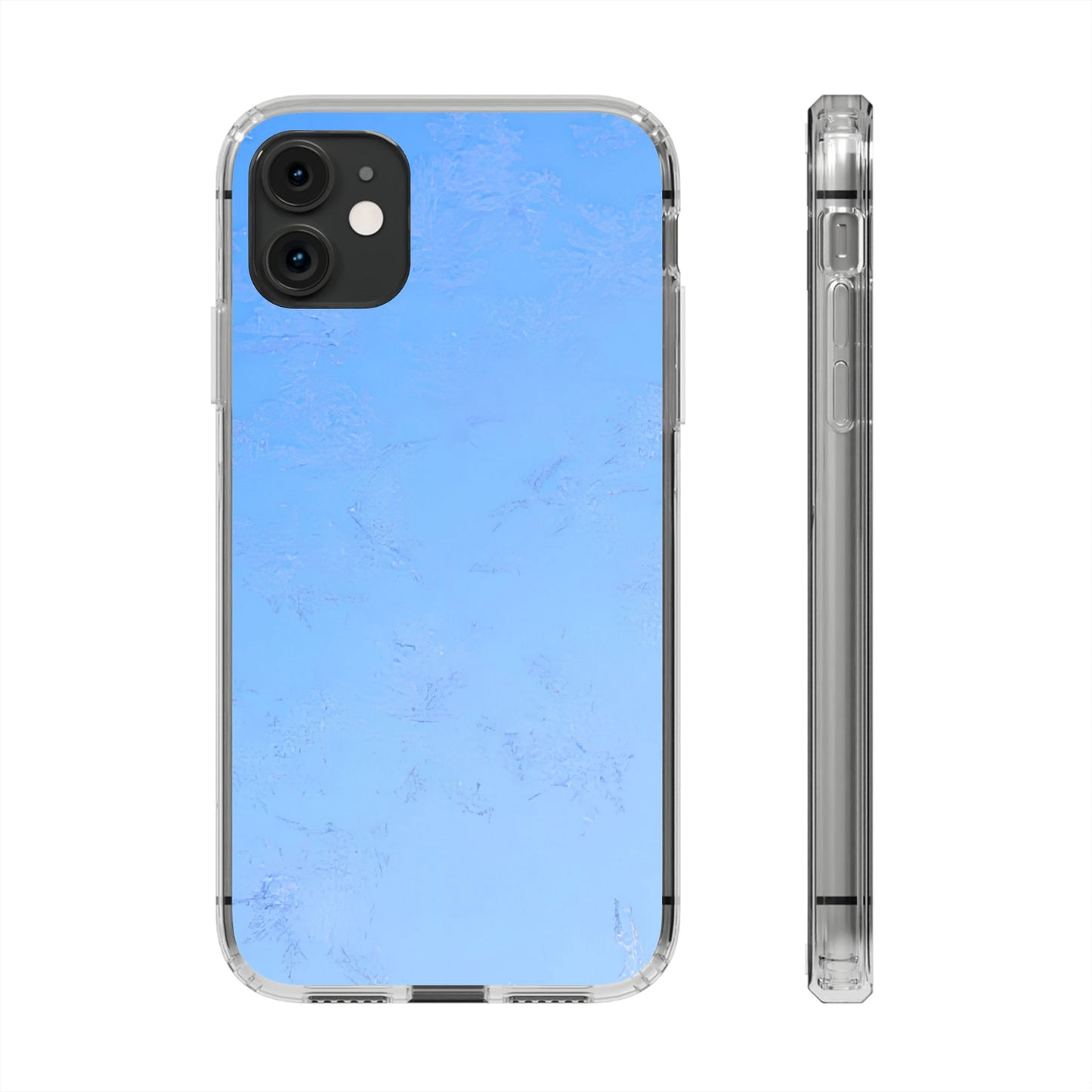 Clear Phone Case – Azure Fade