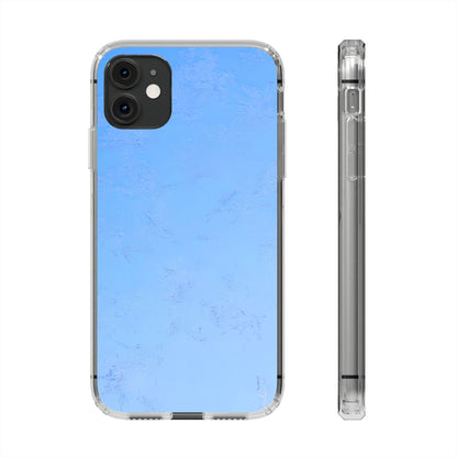 Clear Phone Case – Azure Fade