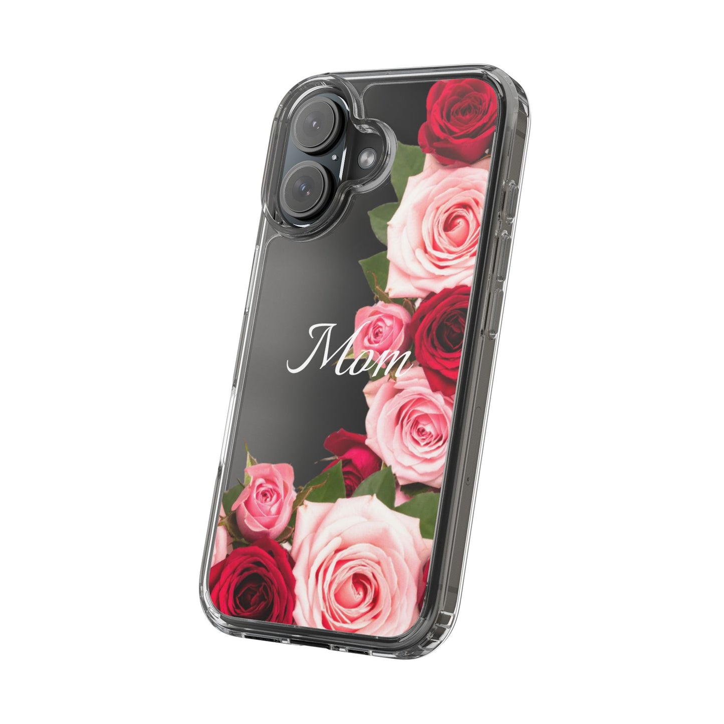 Clear Phone Case – Mom’s Rose Bouquet