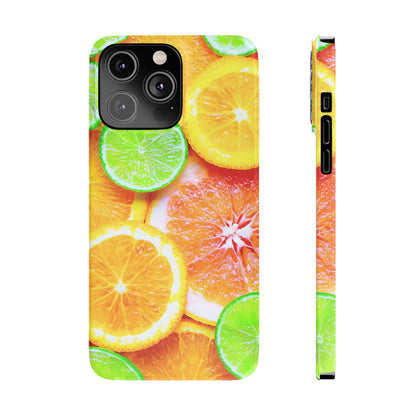 Slim Phone Case – Sunkissed Citrus