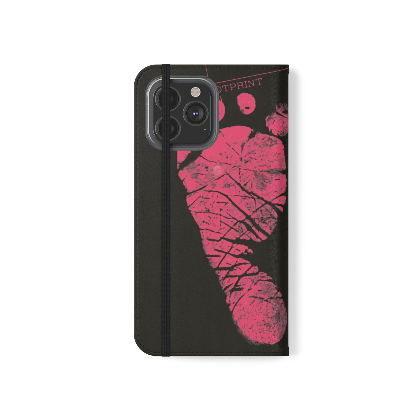 Flip Case – Mom’s Little Pink Footprints