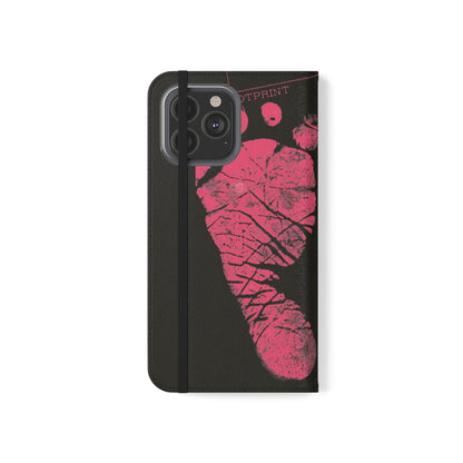 Flip Case – Mom’s Little Pink Footprints