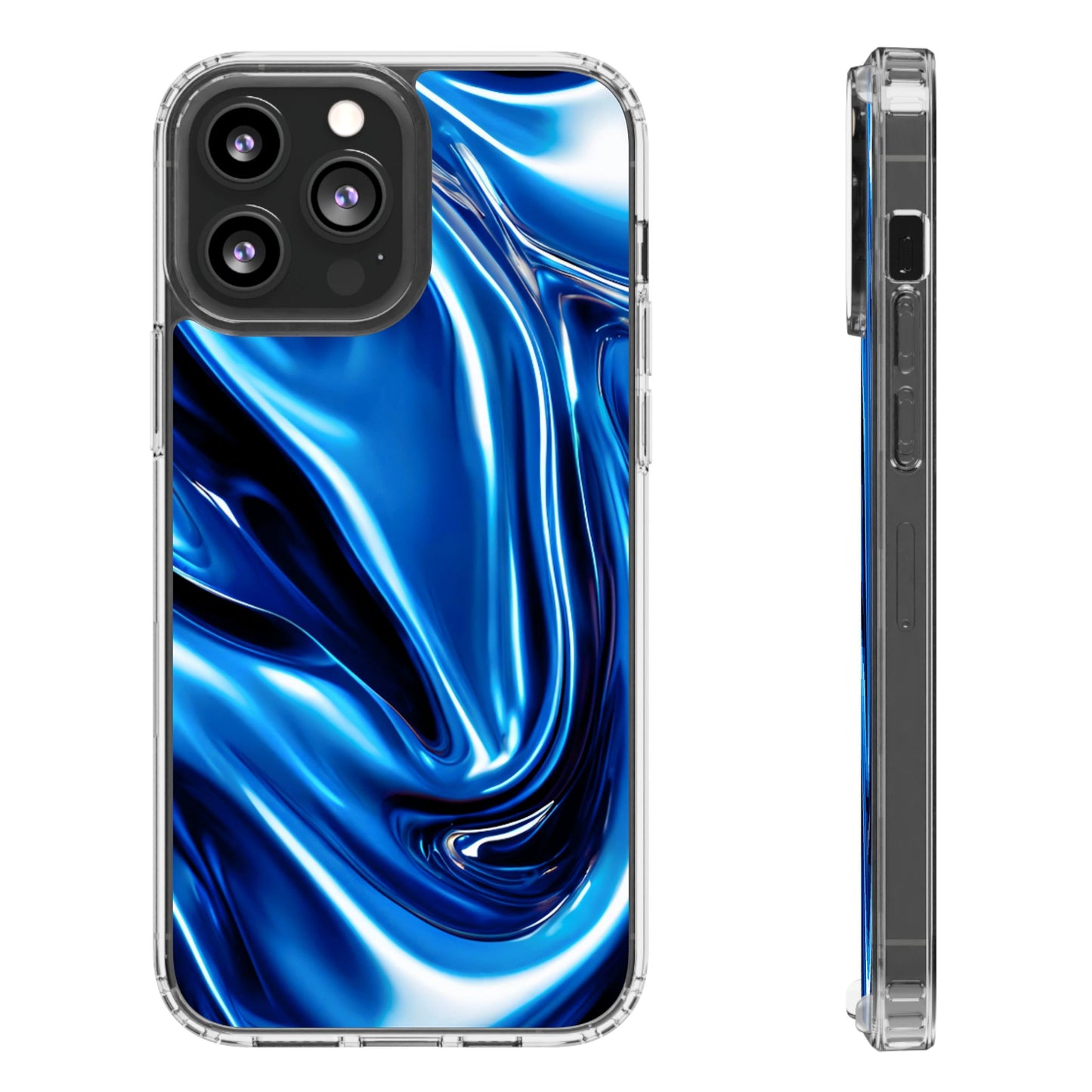 Clear Phone Case – Midnight Surge