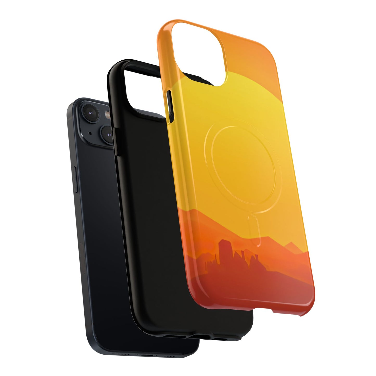 Protective Magnetic Phone Case — Desert Sunrise