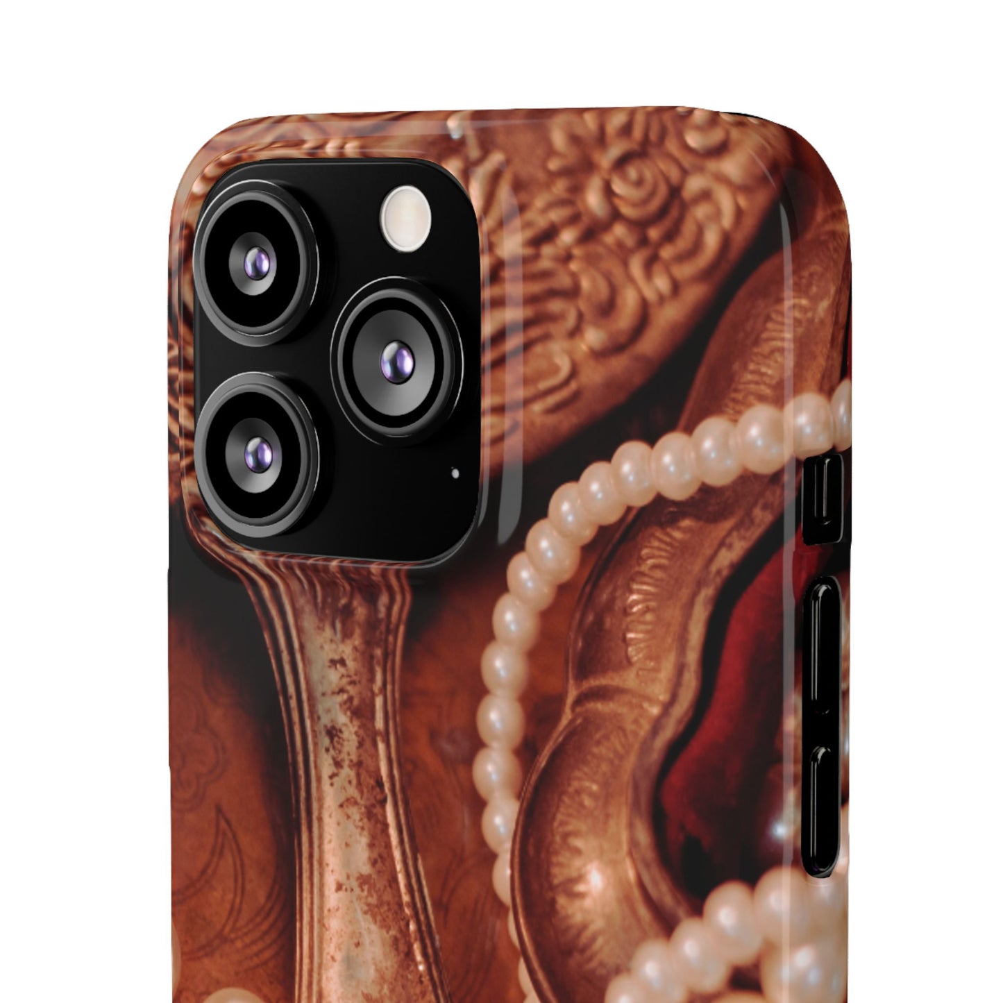 Snap Phone Case – Bronze Vanity