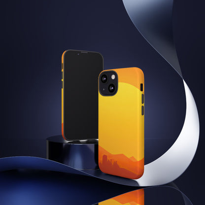 Protective Phone Case – Desert Sunrise