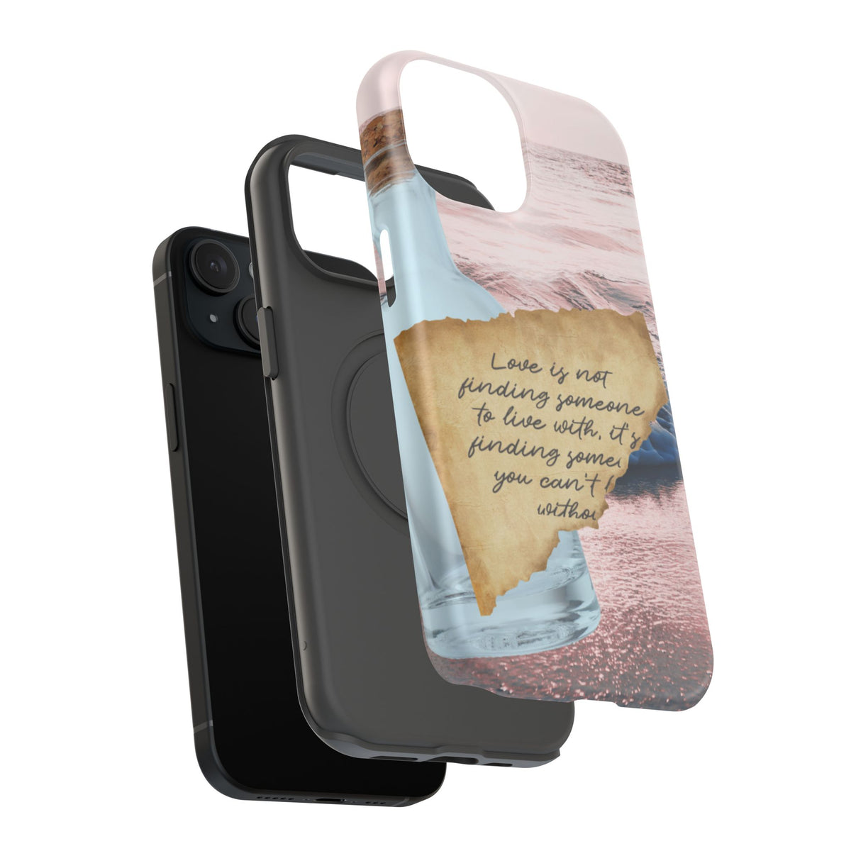 Impact-Resistant Phone Case – Written in the Tide – Compatible with iPhone 11–17 & Samsung Galaxy S22–S26 Series