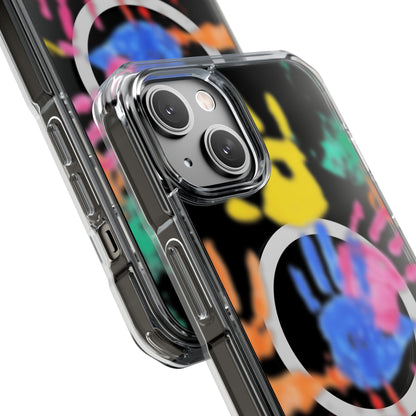 Clear Magnetic Phone Case – Handprint Memories