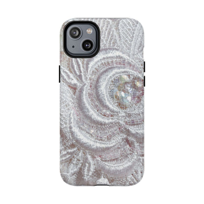 Protective Magnetic Phone Case – Lace Veil