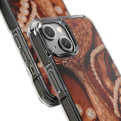 Clear Magnetic Phone Case – Bronze Vanity