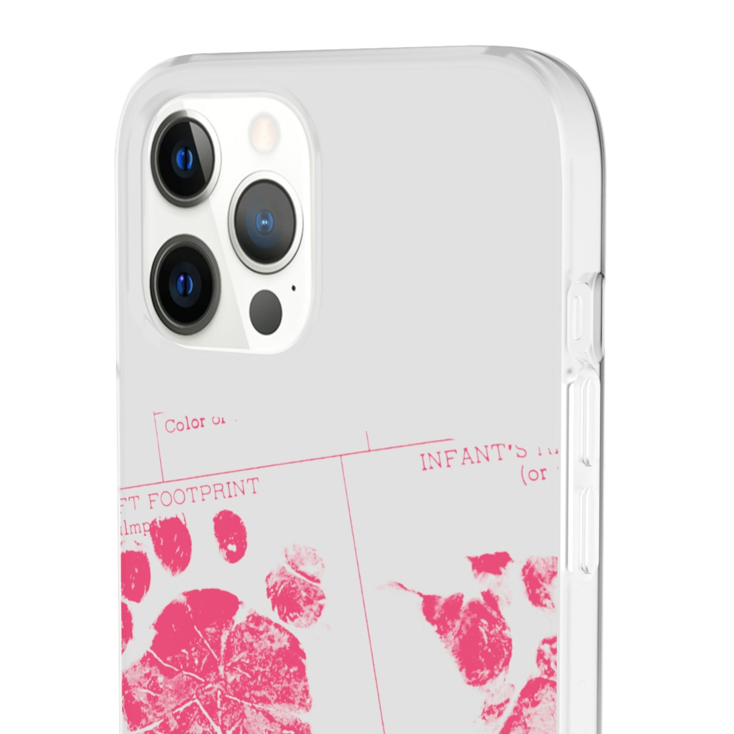 Flexi Case – Mom’s Little Pink Footprints