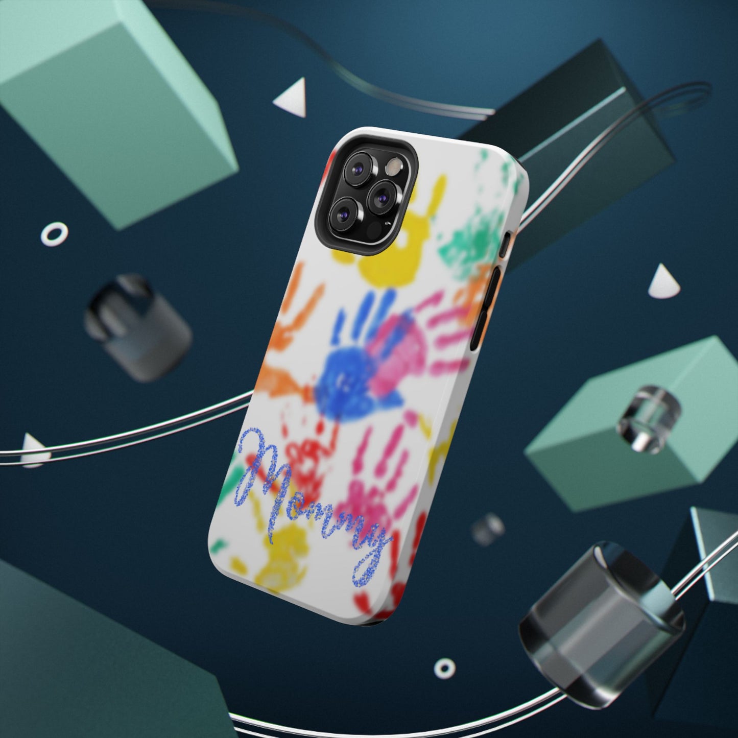 Impact-Resistant Phone Case – Handprint Memories