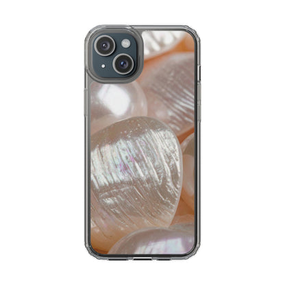 Clear Phone Case – Blush Pearl