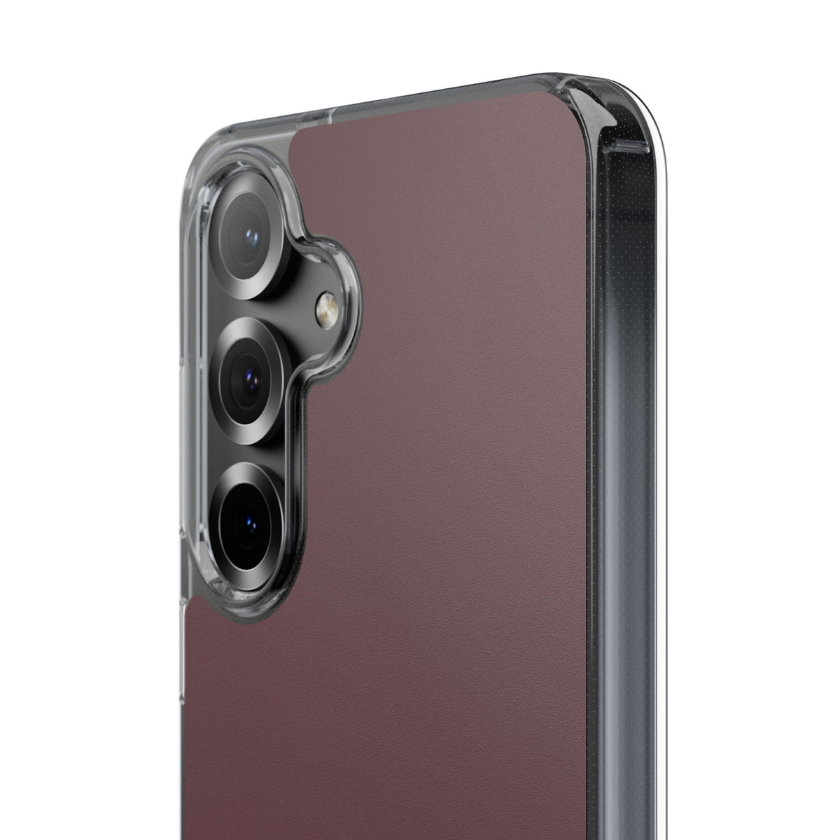 Clear Phone Case – Mulled Wine – Compatible with iPhone 13–17 & Samsung Galaxy S25–S26 Series