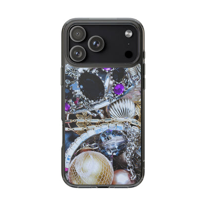 Clear Phone Case – Chrome Jewel