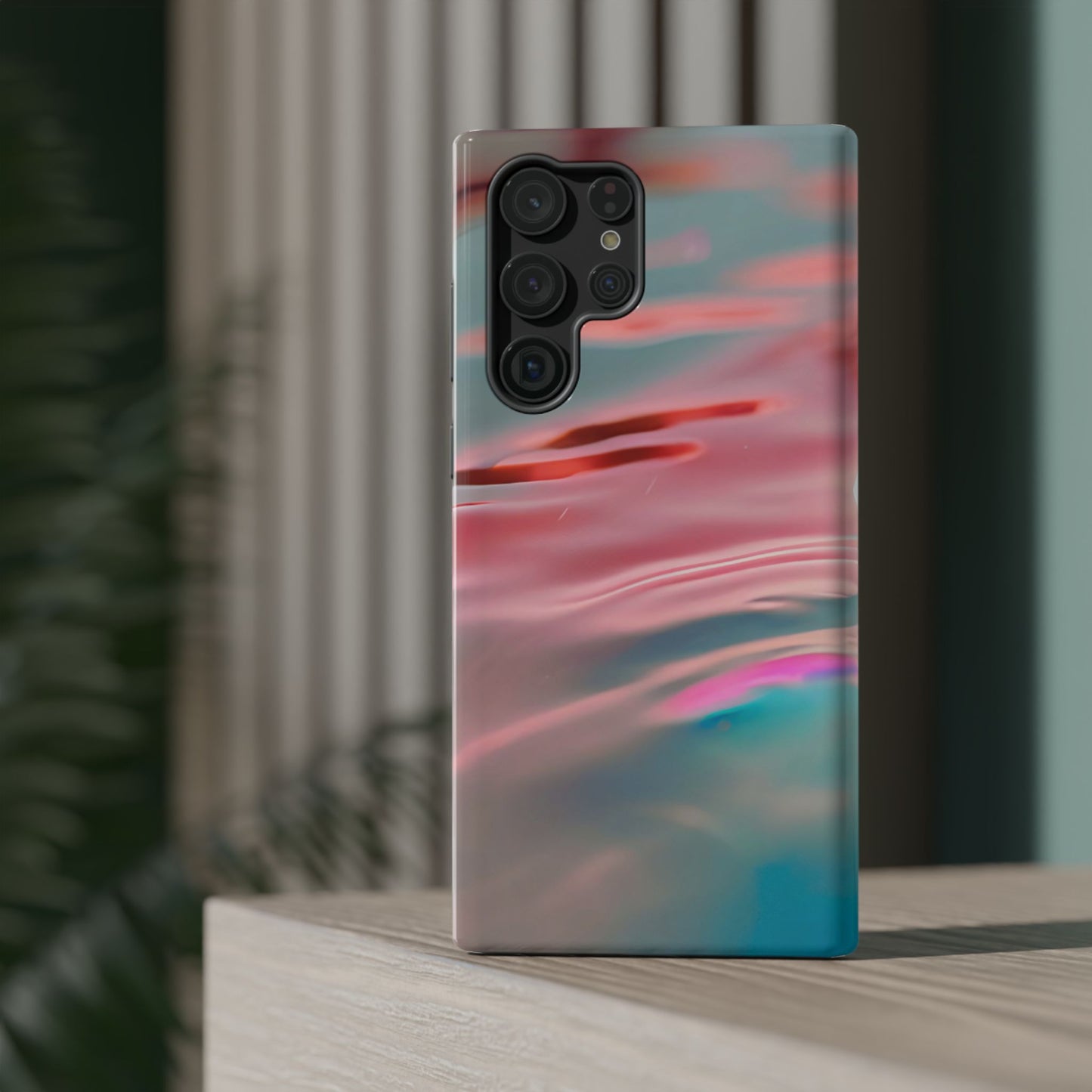 Impact-Resistant Phone Case – Liquid Sunset