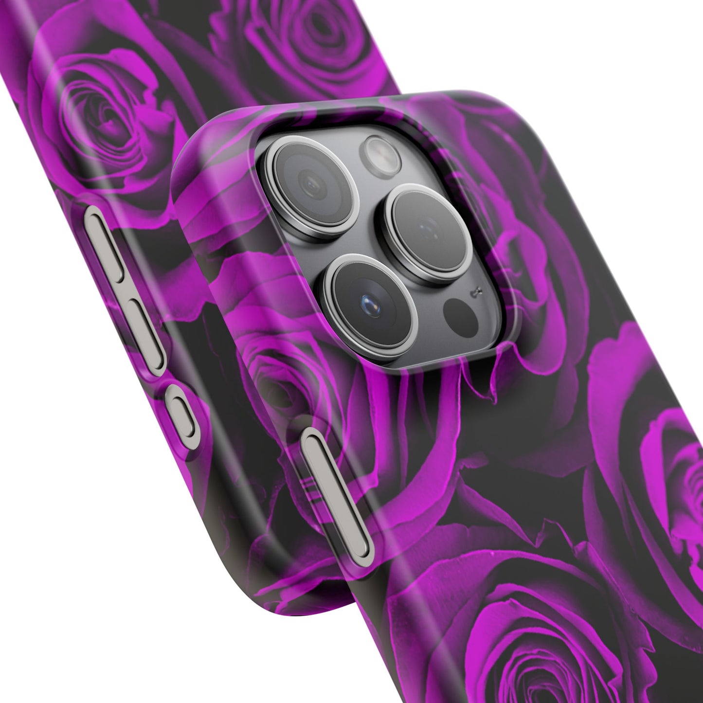 Snap Phone Case – Amethyst Roses