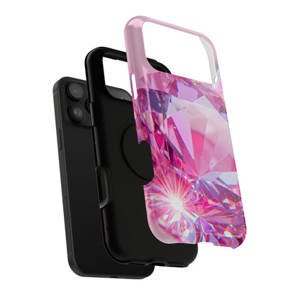 Impact-Resistant Phone Case – Pink Ice