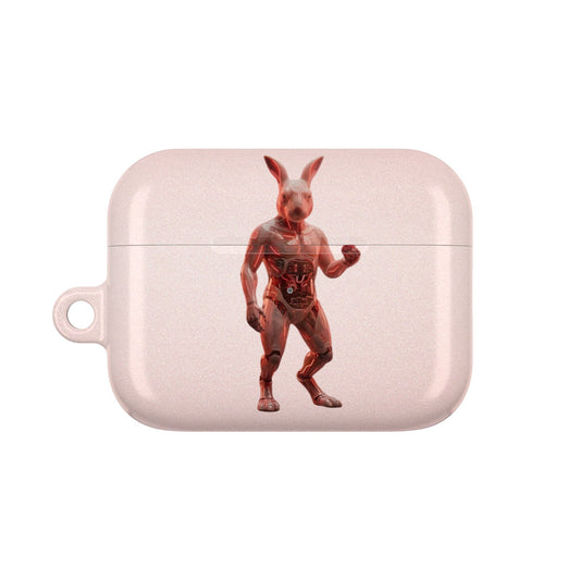 Earbud Case Cover – Cyber Bunny