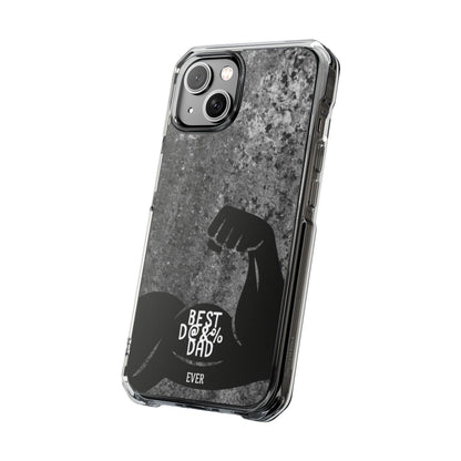 Clear Magnetic Phone Case – Best Dad Ever