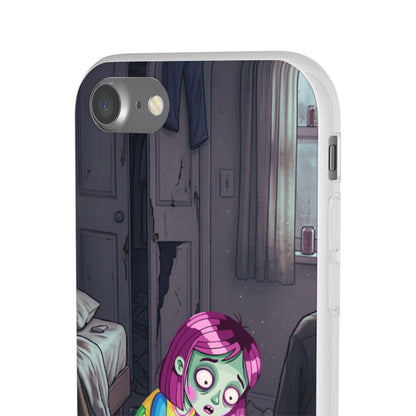 Zombie Girl Phone Case — Cute Creepy Cartoon Phone Cover