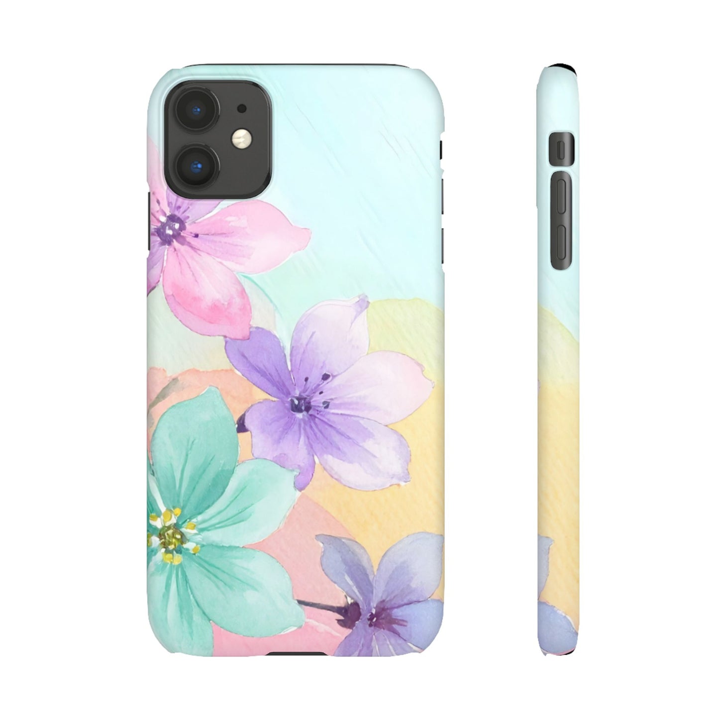 Snap Phone Case – Water Petal
