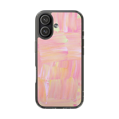 Clear Phone Case – Sorbet Stroke