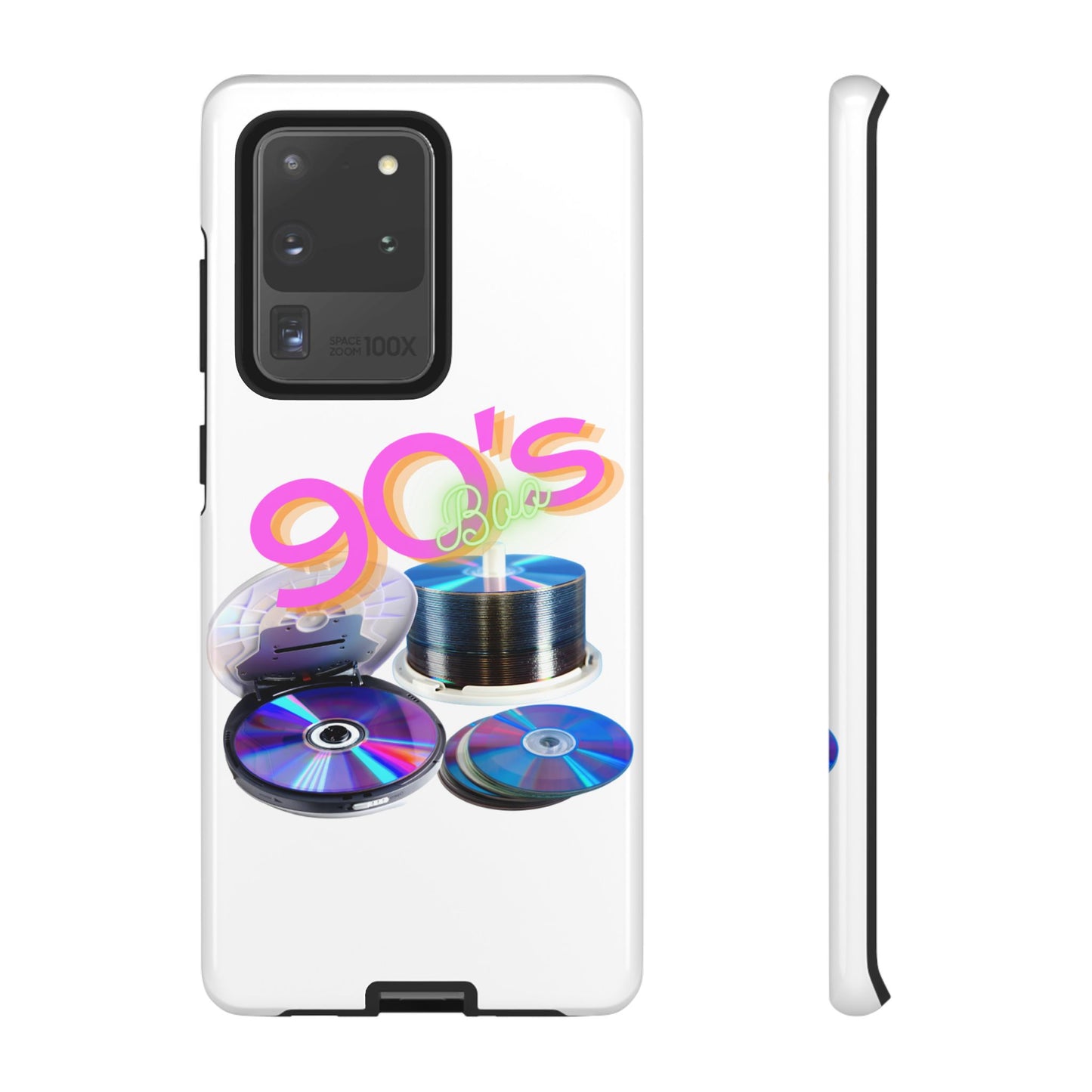 Protective Phone Case – 90s Spin