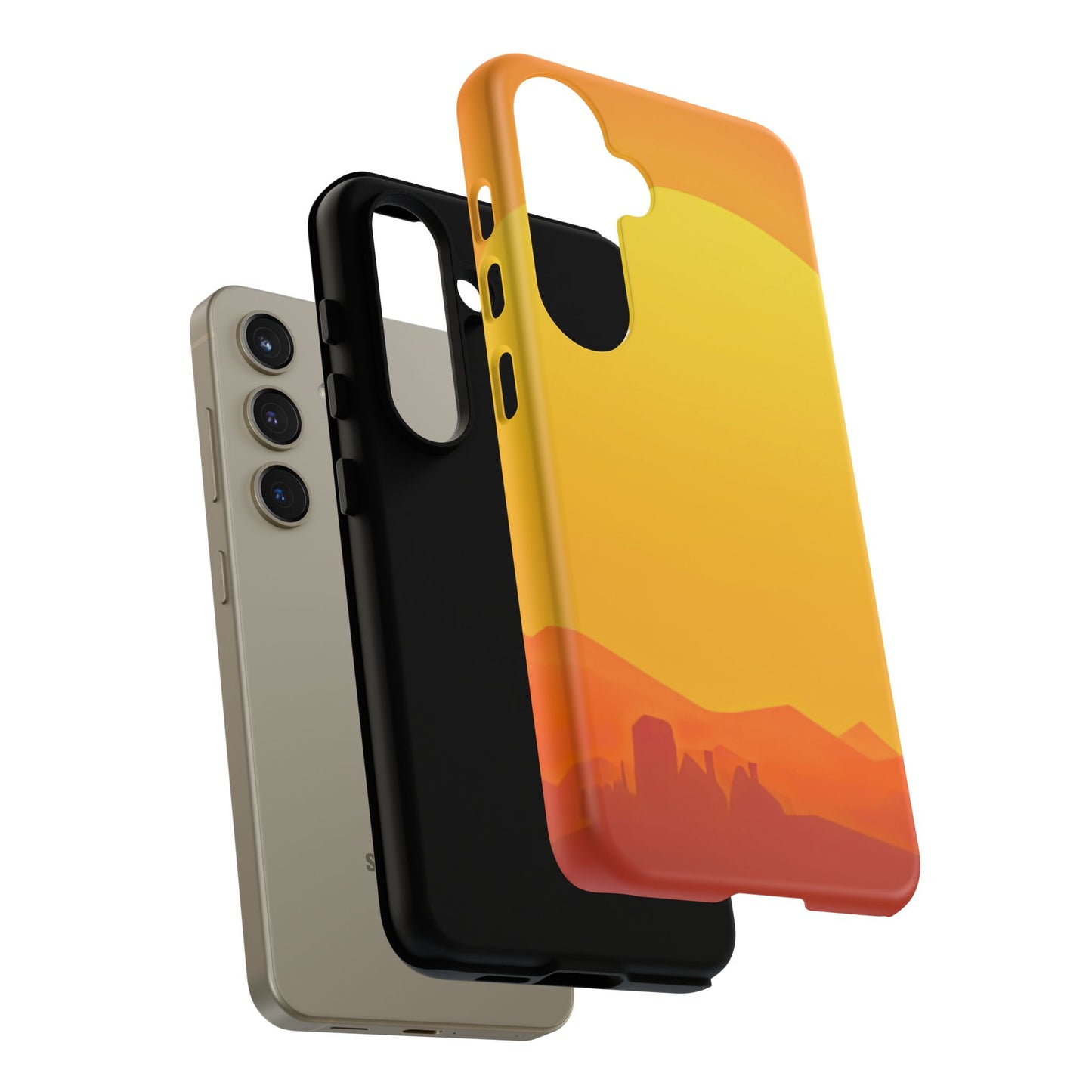 Protective Phone Case – Desert Sunrise