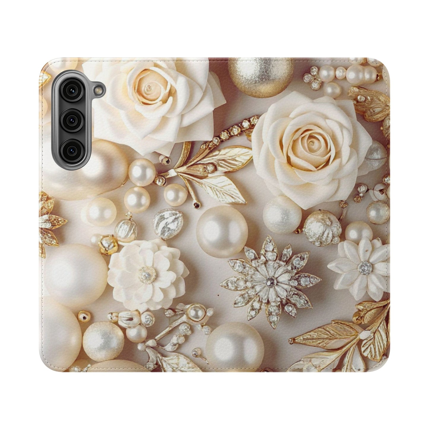 Flip Case – Ivory Opulence