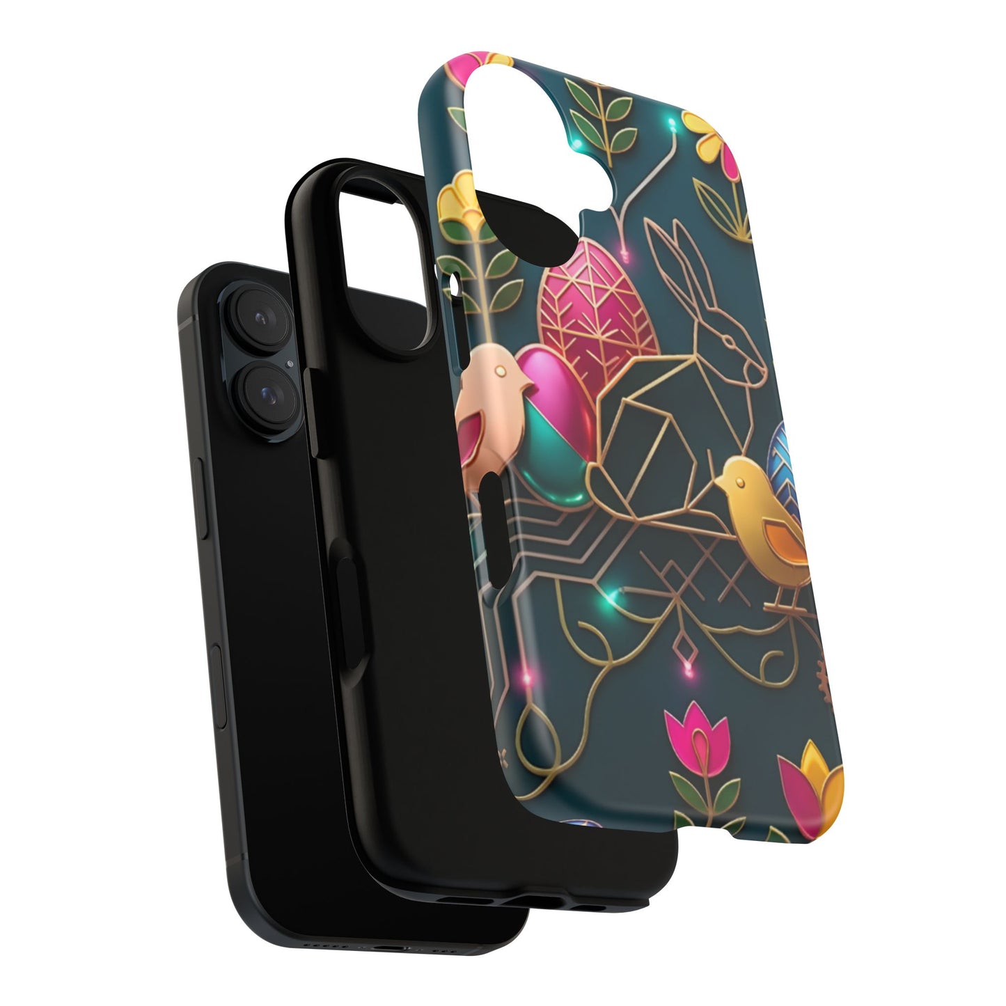 Protective Phone Case – Jeweled Garden