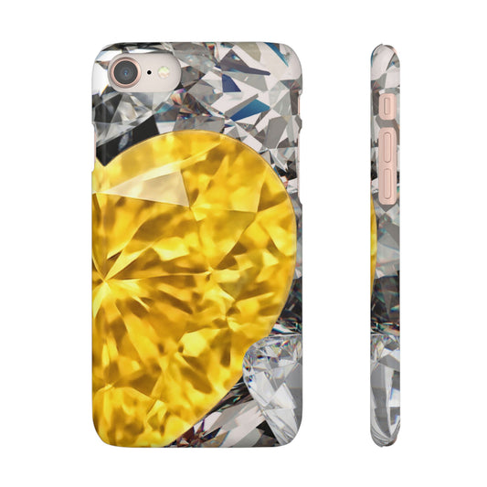 Snap Phone Case – Heart of Gold