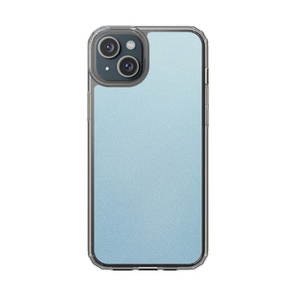 Clear Phone Case – Blue Whisper