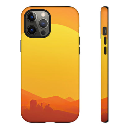Protective Phone Case – Desert Sunrise