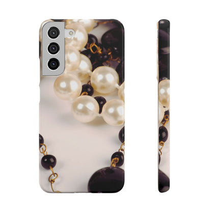 Snap Phone Case – Noir Pearl