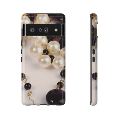 Protective Phone Case – Noir Pearl