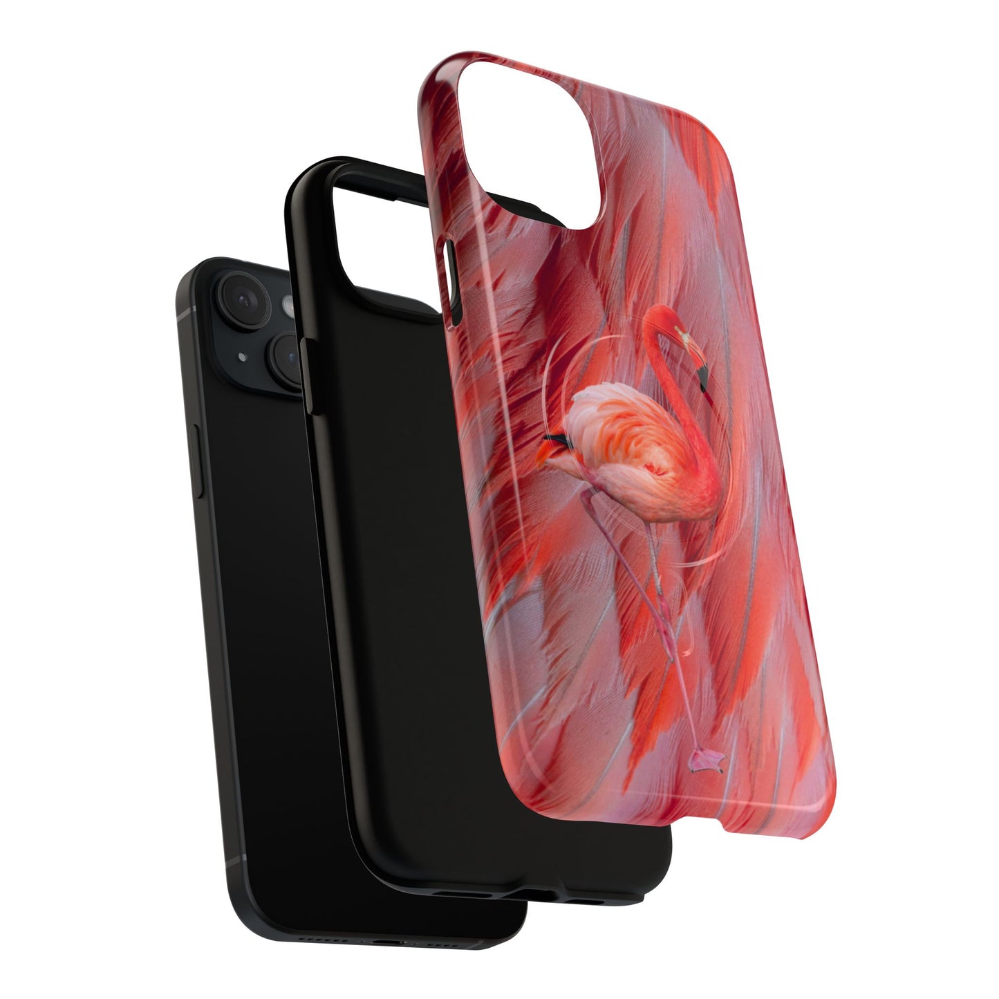 Protective Magnetic Phone Case – Scarlet Plume