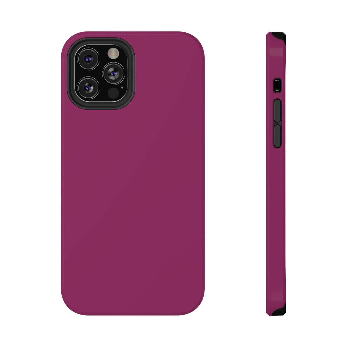 Impact-Resistant Phone Case – Orchard Plum – Compatible with iPhone 11–17 & Samsung Galaxy S22–S26 Series