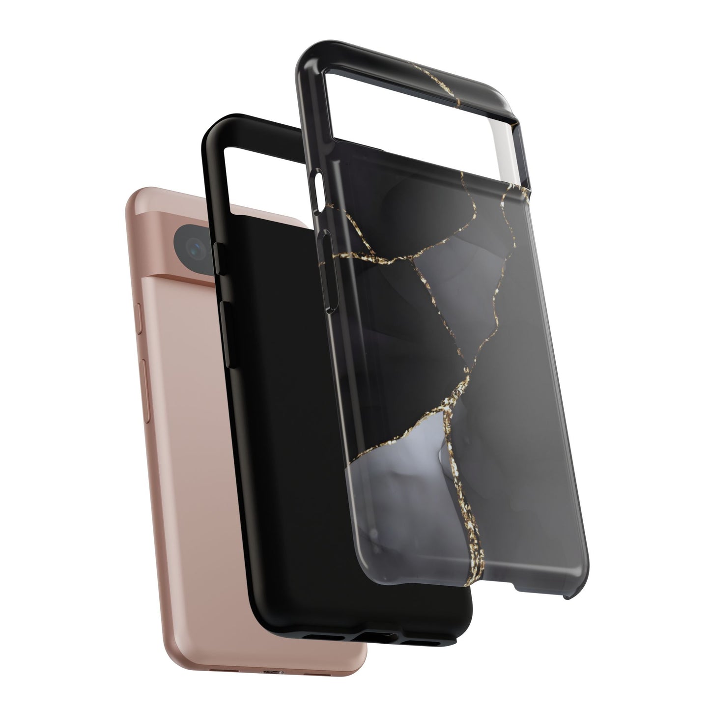 Protective Phone Case – Obsidian Vein