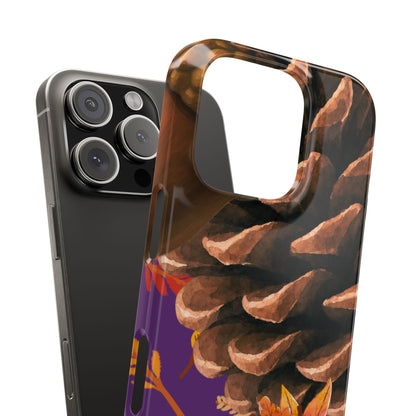 Slim Phone Case – Pine & Plenty – Compatible with iPhone 11–17 Series