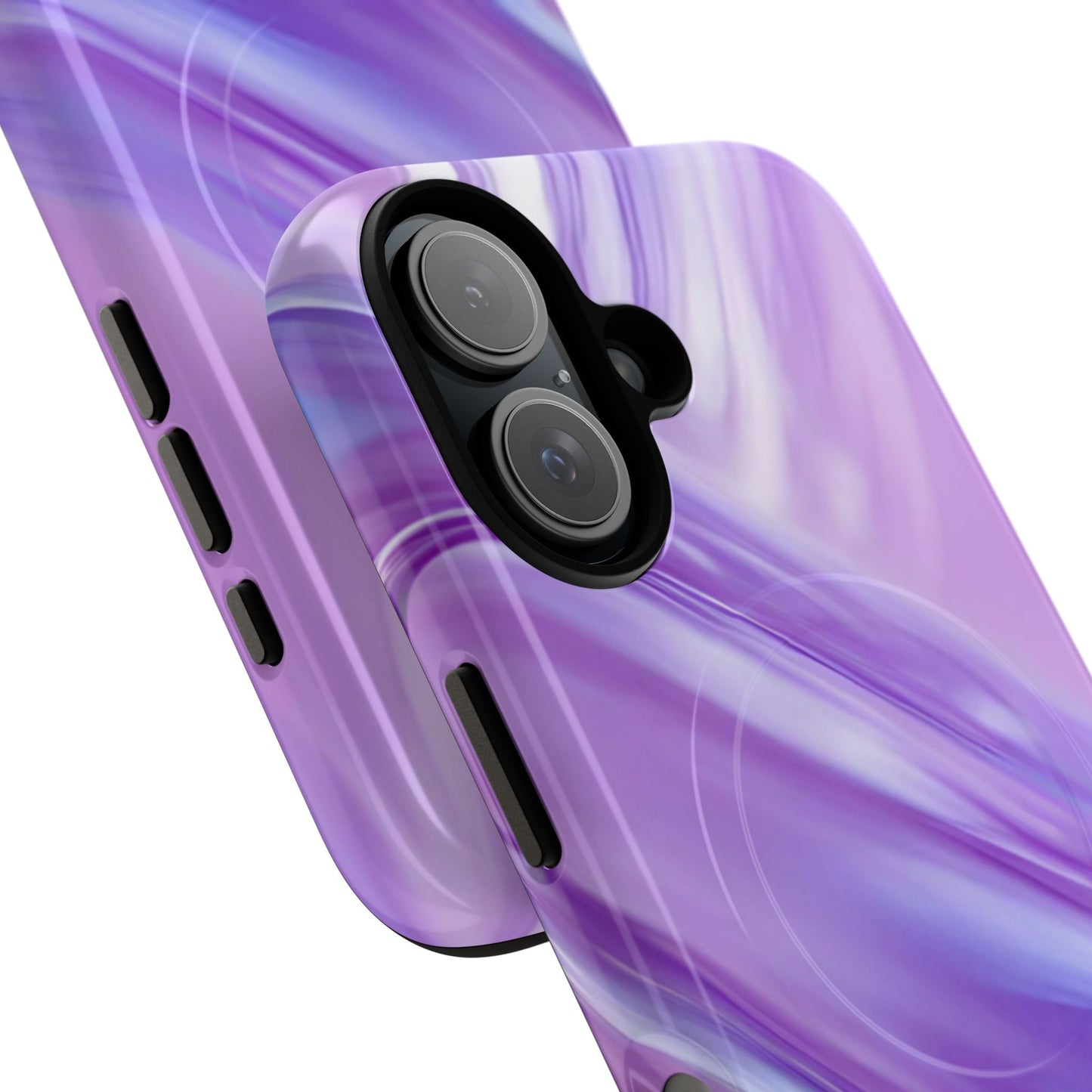 Protective Magnetic Phone Case – Lavender Wave