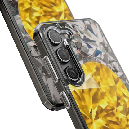 Clear Phone Case – Heart of Gold