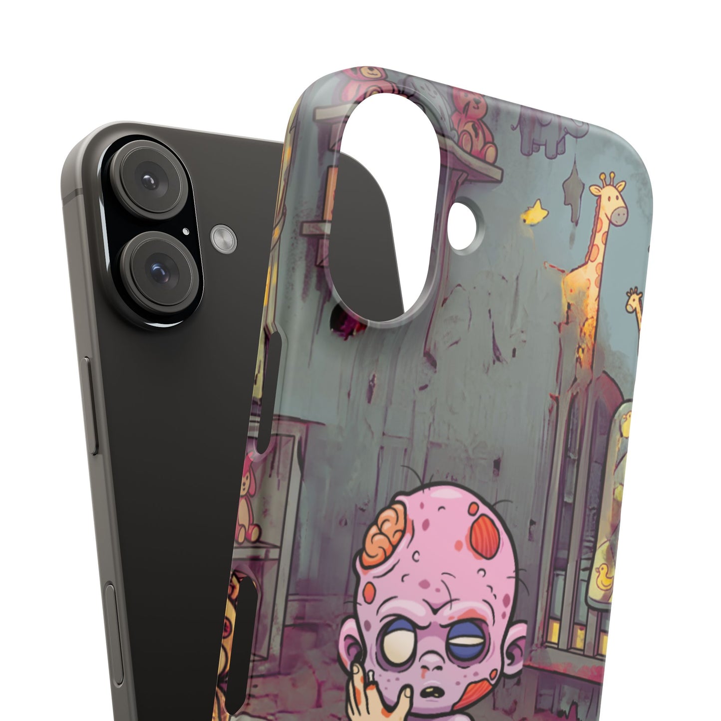 Phone Case — Creepy Cute Zombie Baby Nursery Design