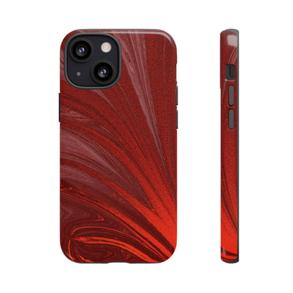 Protective Phone Case – Crimson Current