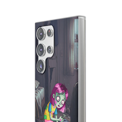 Zombie Girl Phone Case — Cute Creepy Cartoon Phone Cover