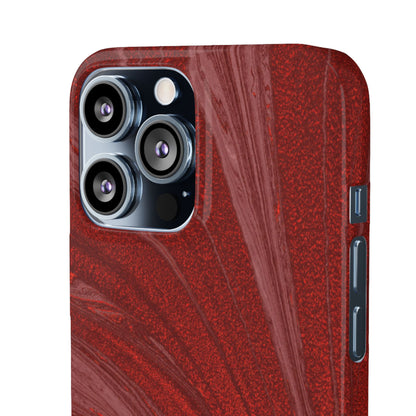 Snap Phone Case – Crimson Current