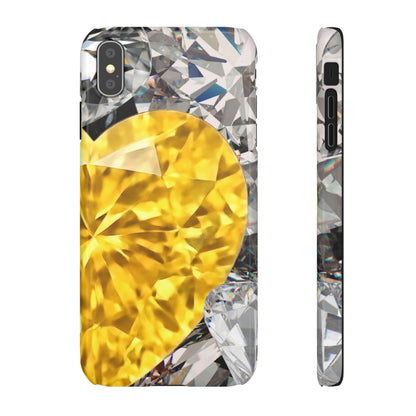 Snap Phone Case – Heart of Gold
