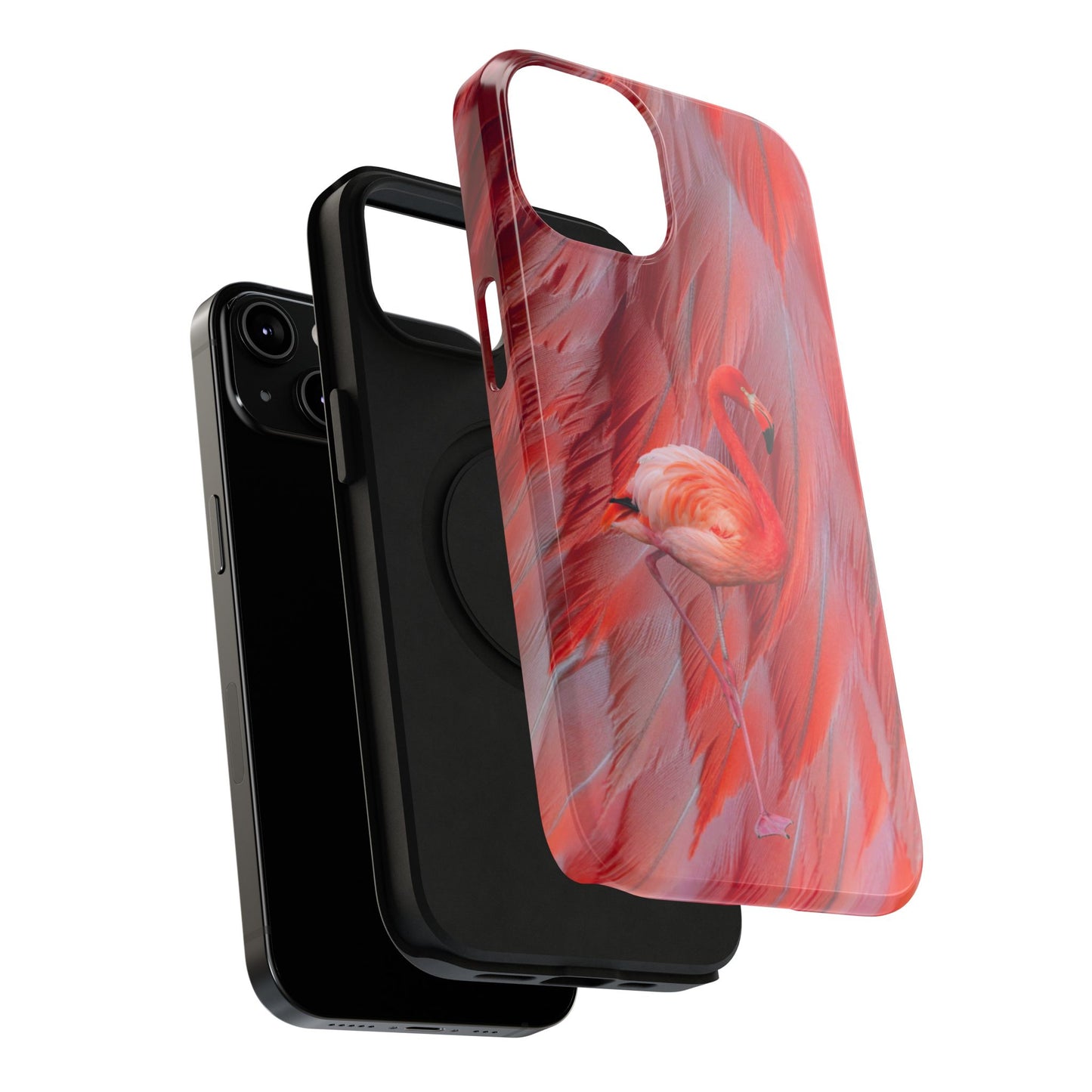 Impact-Resistant Phone Case – Scarlet Plume